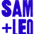 logo of SAM+LEO Vegan Gummy Vitamins for Teens and Kids