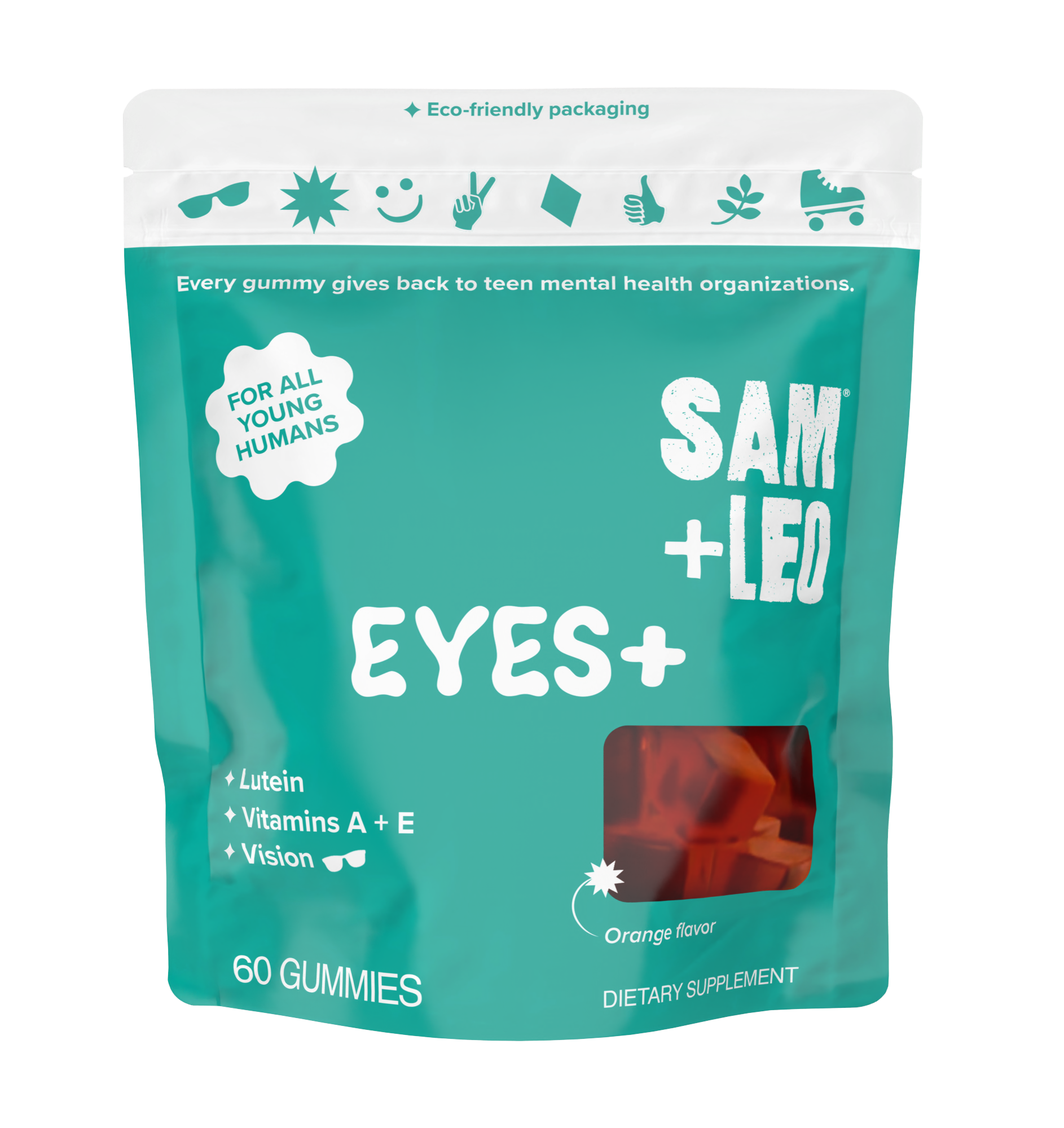 エマルミネラル5　LEOサマ SAM+LEO EYES+ Gummy Vitamin for Kids and Teens