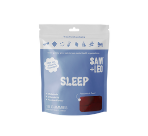 SAM+LEO SLEEP Melatonin Gummies for Kids, Teens & Adults